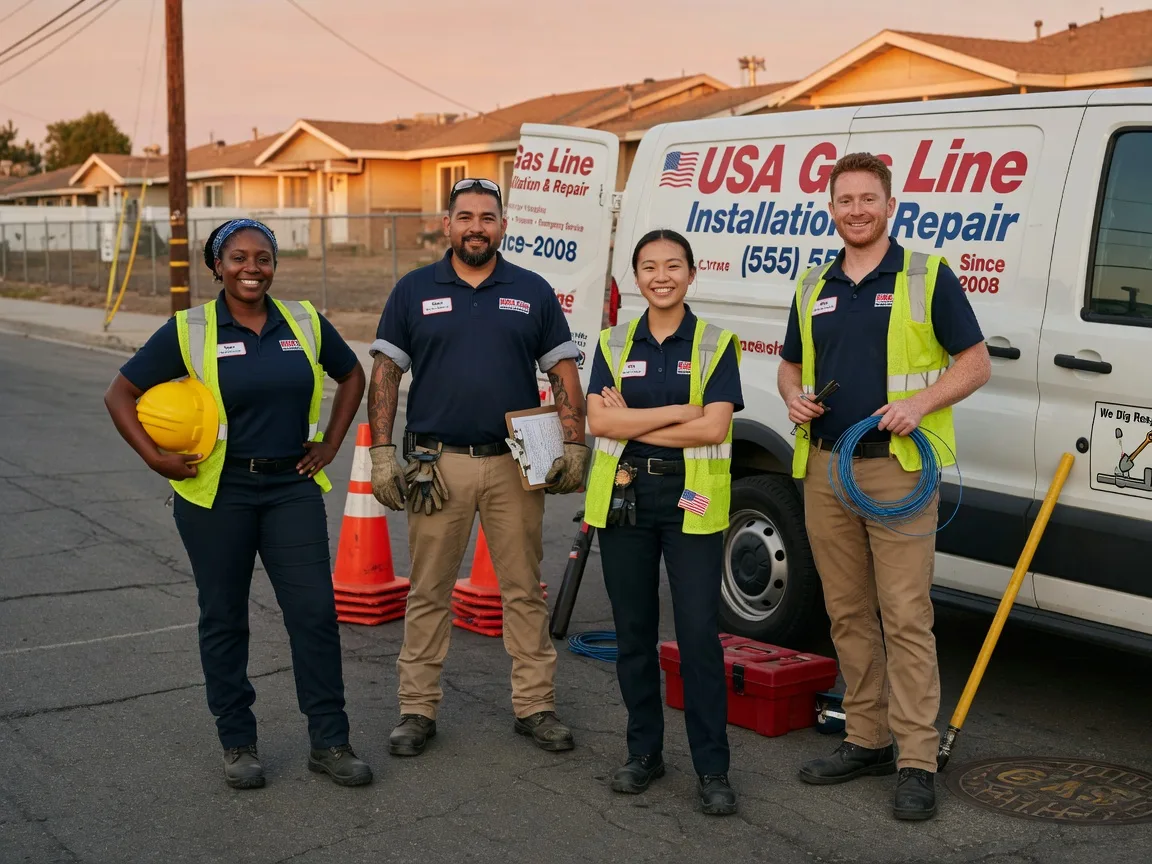 Gas Line Installation company in Isle, MN